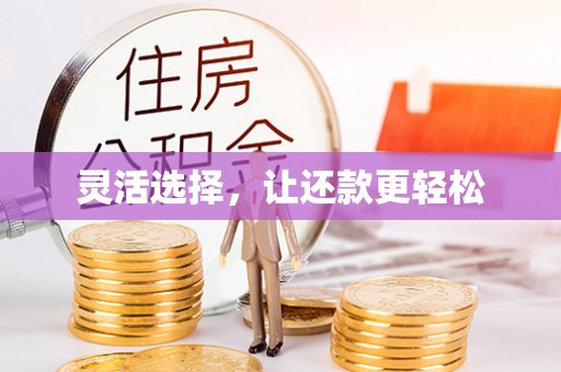 乌兰灵活选择，让还款更轻松
