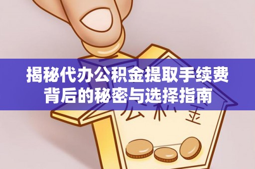 乌兰揭秘代办公积金提取手续费背后的秘密与选择指南