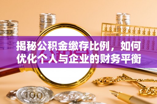 乌兰揭秘公积金缴存比例，如何优化个人与企业的财务平衡