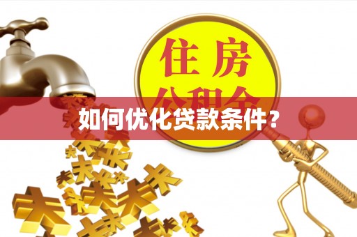 乌兰如何优化贷款条件？