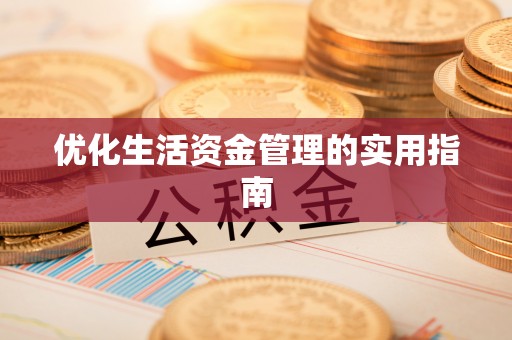 乌兰优化生活资金管理的实用指南