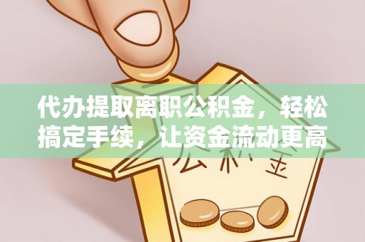 乌兰代办提取离职公积金，轻松搞定手续，让资金流动更高效